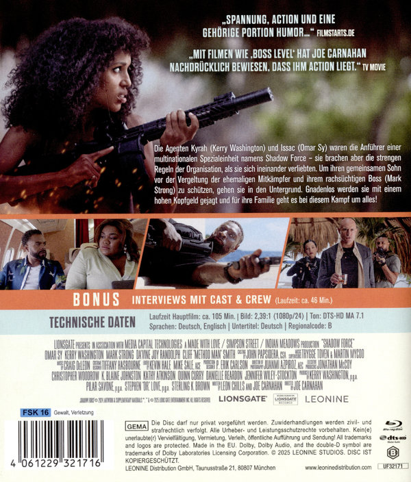 Shadow Force  (Blu-ray Disc)