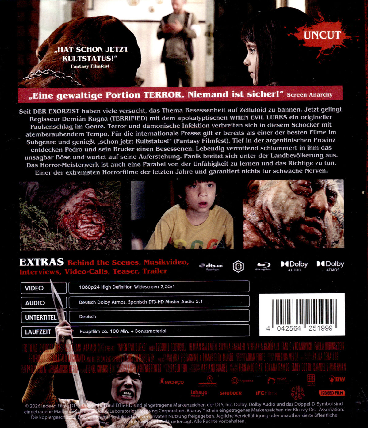 When Evil Lurks (uncut)  (Blu-ray Disc)