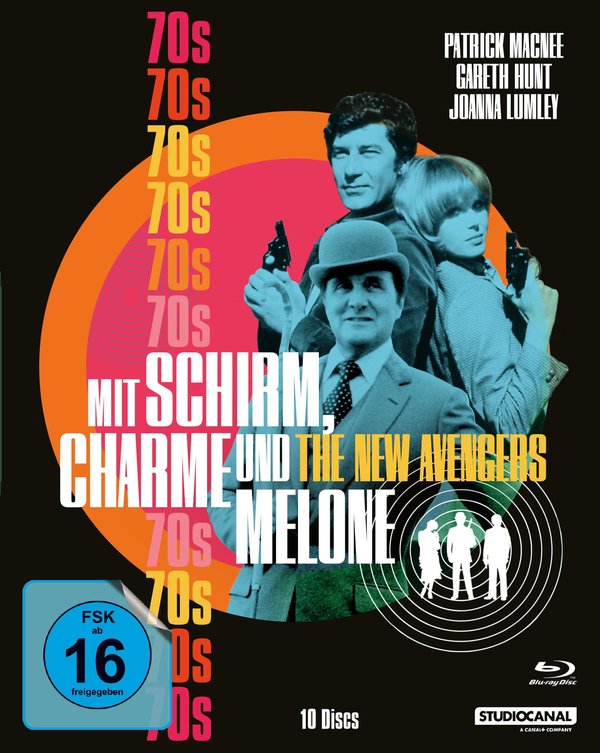 Mit Schirm, Charme und Melone - Die 70er  [10 BRs]  (Blu-ray Disc)
