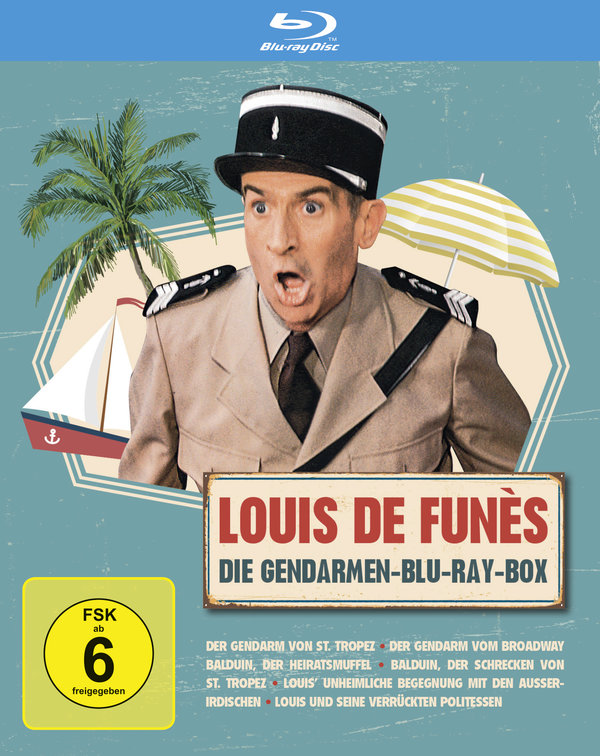 Louis de Funes - Gendarmen Box (blu-ray)