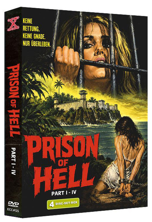 Prison of Hell - Teil 1-4 - Uncut Mediabook Edition  (DVD) (F)