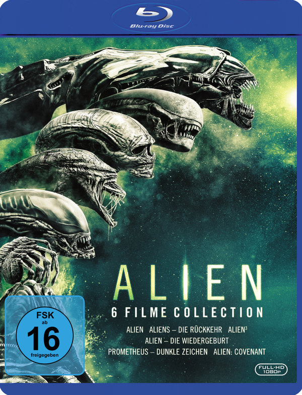 Alien - 6 Filme Collection (blu-ray)