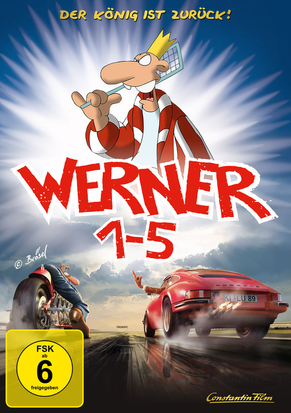 Werner 1-5 - Königbox  [5 DVDs]  (DVD)
