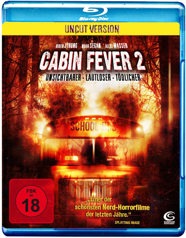 Cabin Fever 2 - Uncut Version (blu-ray)