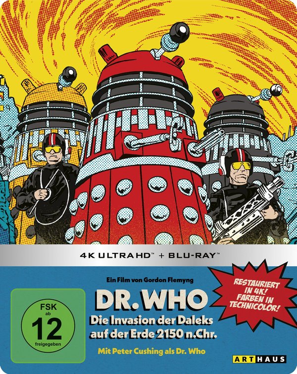 Dr. Who: Die Invasion der Daleks auf der Erde 2150 n. Chr. - Limited Steelbook Edition (4K Ultra HD)