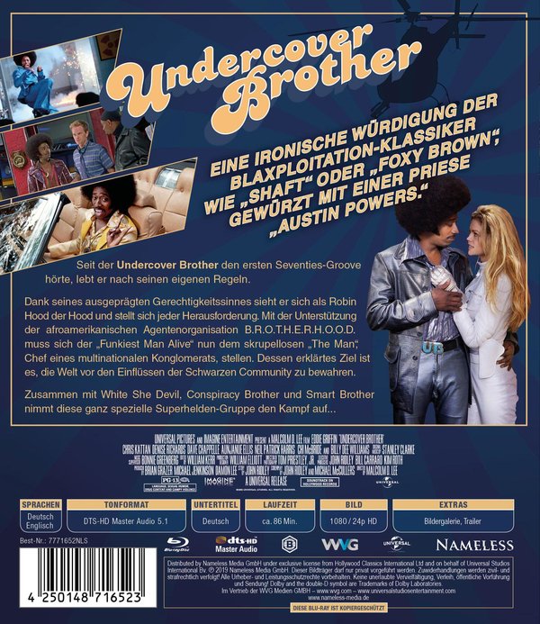 Undercover Brother (blu-ray)