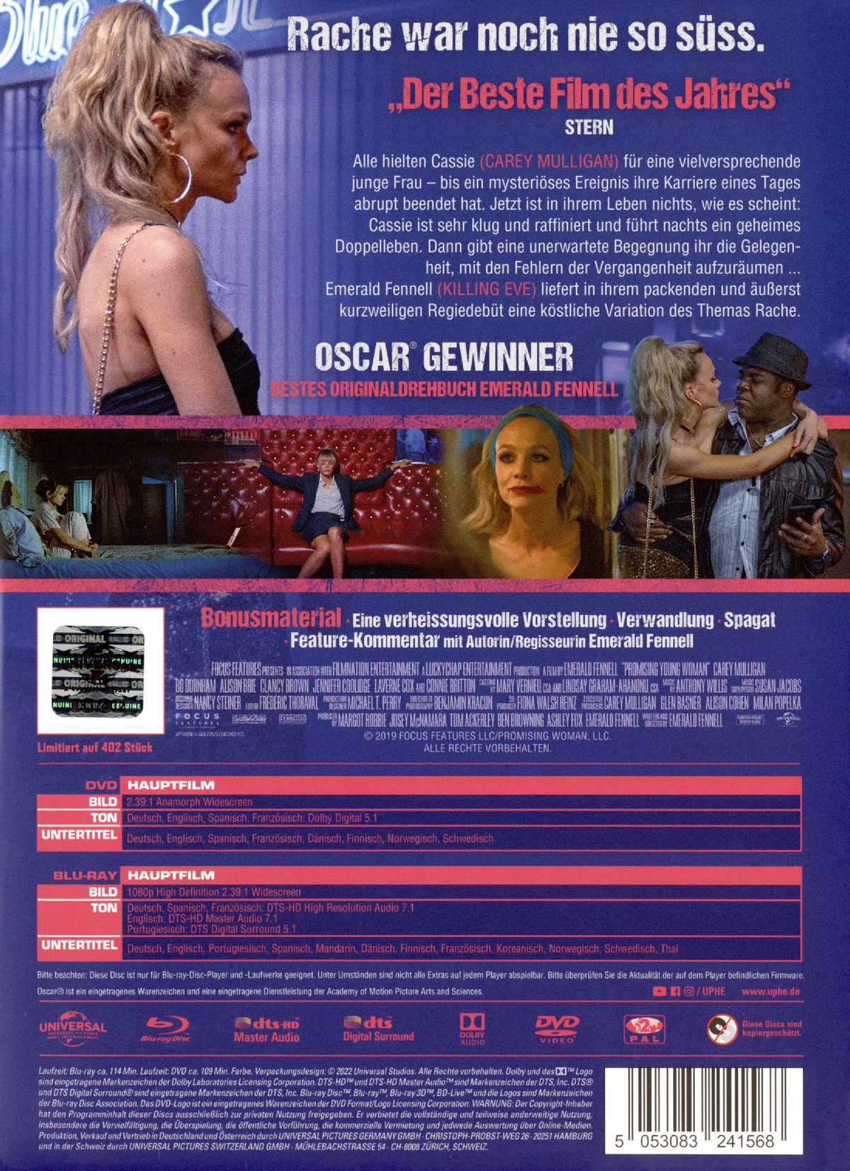 Promising Young Woman - Uncut Mediabook Edition (DVD+blu-ray) (B)