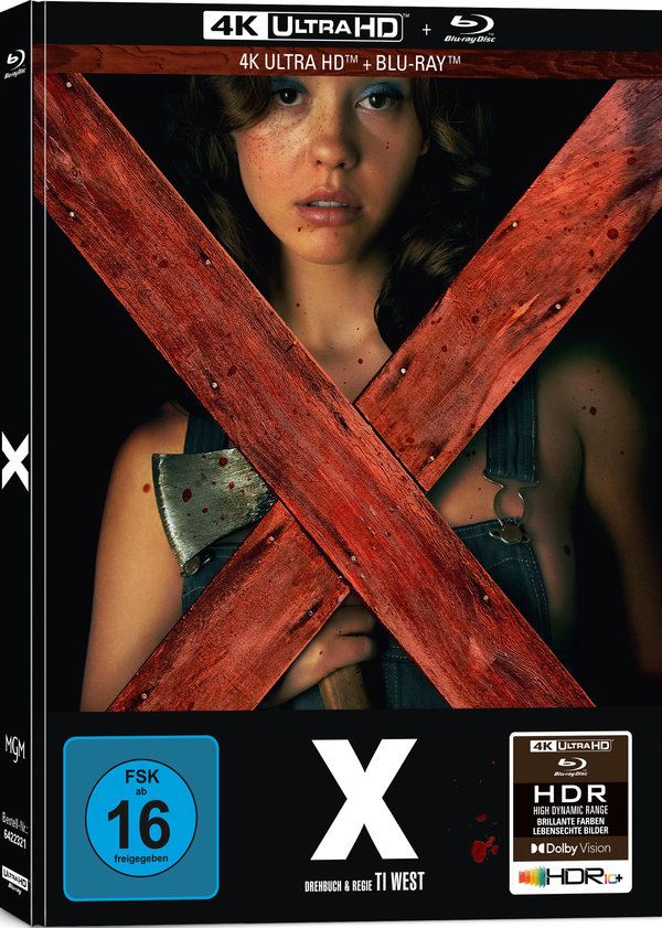 X - Ti West - Uncut Mediabook Edition (4K Ultra HD+blu-ray) (A)