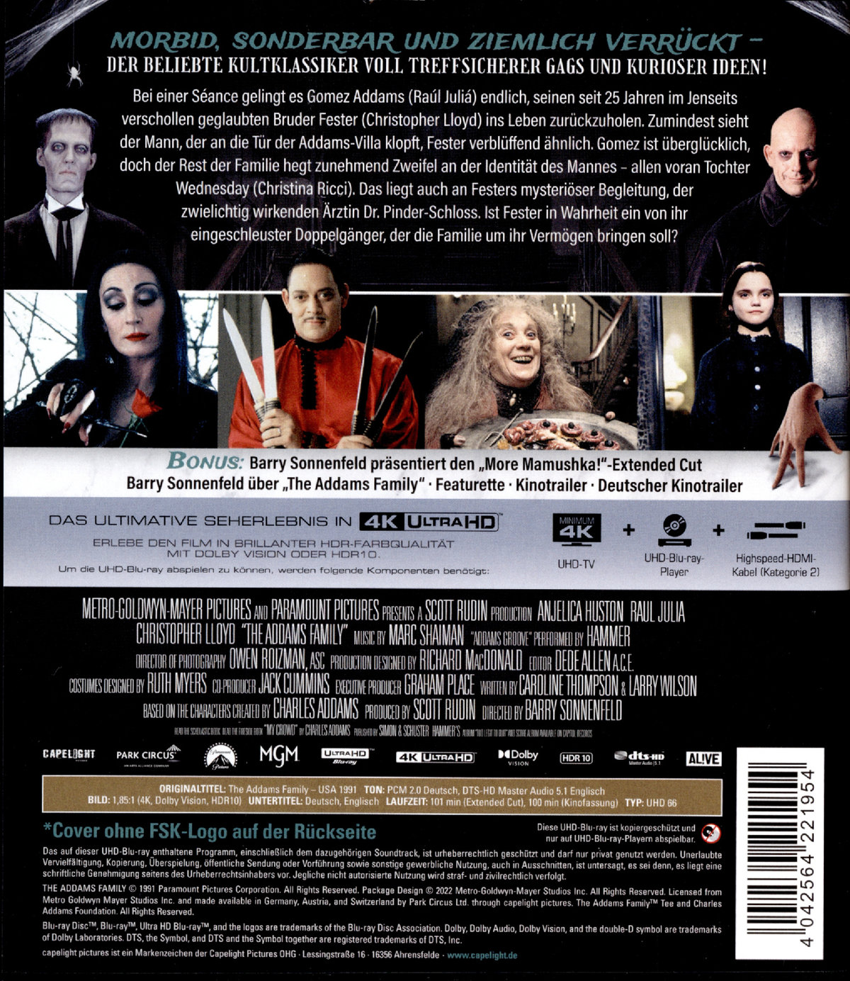 Addams Family  (4K Ultra HD) 