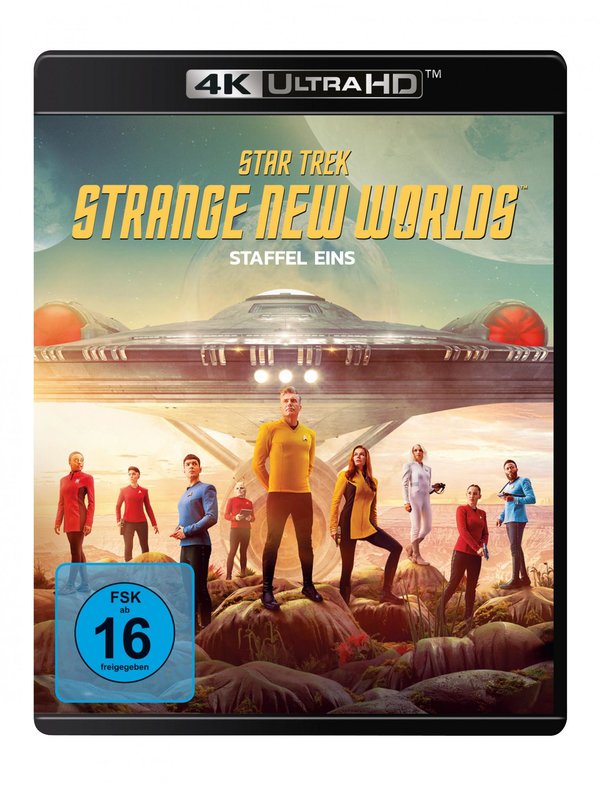 Star Trek: Strange New Worlds - Staffel 1 (3 BR4K)  (Blu-ray 4K Ultra HD)