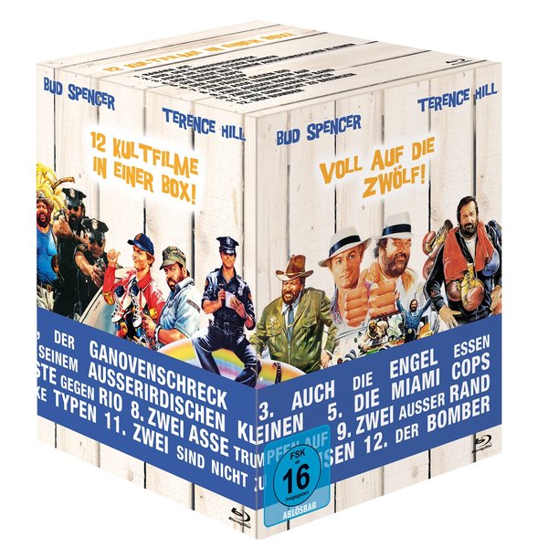 Bud Spencer & Terence Hill - 12 Blu-ray Box  [12 BRs]  (Blu-ray Disc)