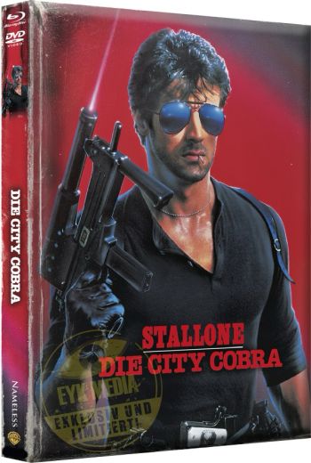 City Cobra, Die - Uncut Mediabook Edition (DVD+blu-ray) (wattiert)