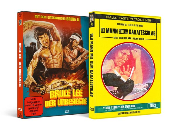 EASTERN DVD-BUNDLE #1 - BRUCE LEE DER UNBESIEGTE und DER MANN MIT DEM KARATESCHLAG - Limited "back to back" bundle  [2 DVDs]  (DVD)