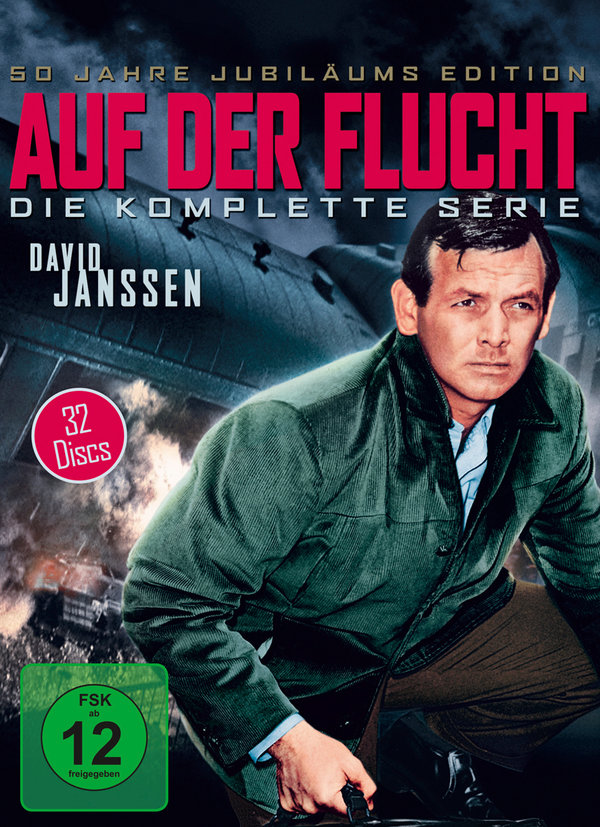 Auf der Flucht - Die komplette Serie  [32 DVDs]  (DVD)