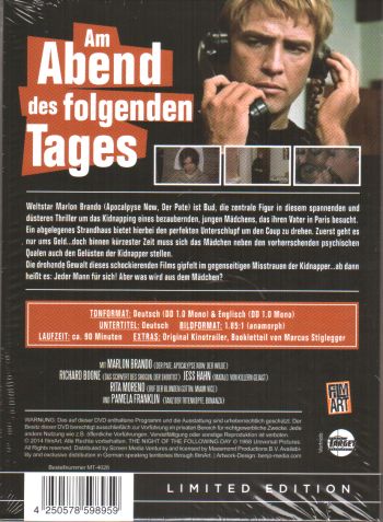 Am Abend des folgenden Tages - Mediabook Cine Selection 2