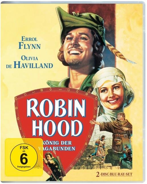Robin Hood - König der Vagabunden (Fullsleeve-Edition)  [2 BRs]  (Blu-ray Disc)