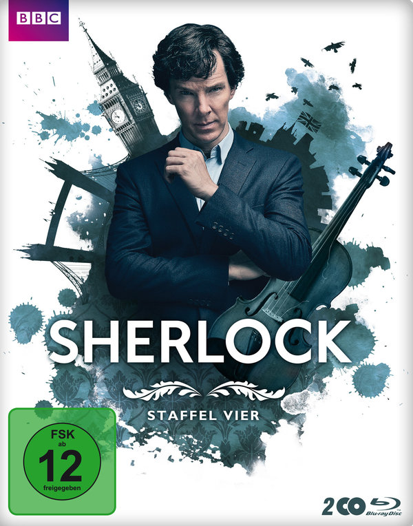 Sherlock - Staffel 4 - Limited Steelbook (blu-ray)