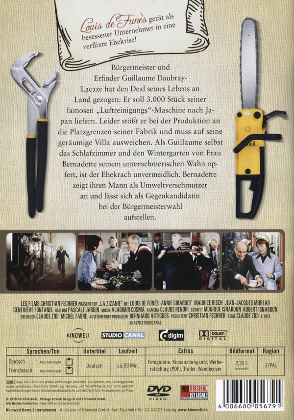 Der Querkopf - Louis de Funes  (DVD)