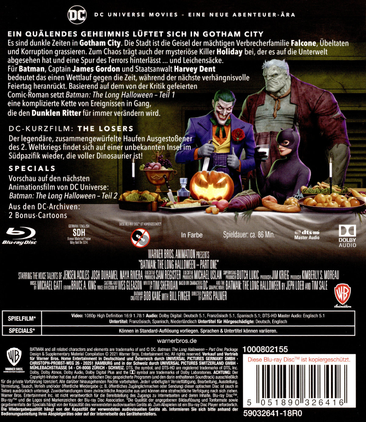 Batman: The Long Halloween - Teil 1 (blu-ray)