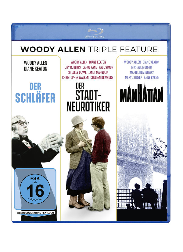 Woody Allen Triple Feature - Der Schläfer / Der Stadtneurotiker / Manhattan  [3 BRs]  (Blu-ray Disc)