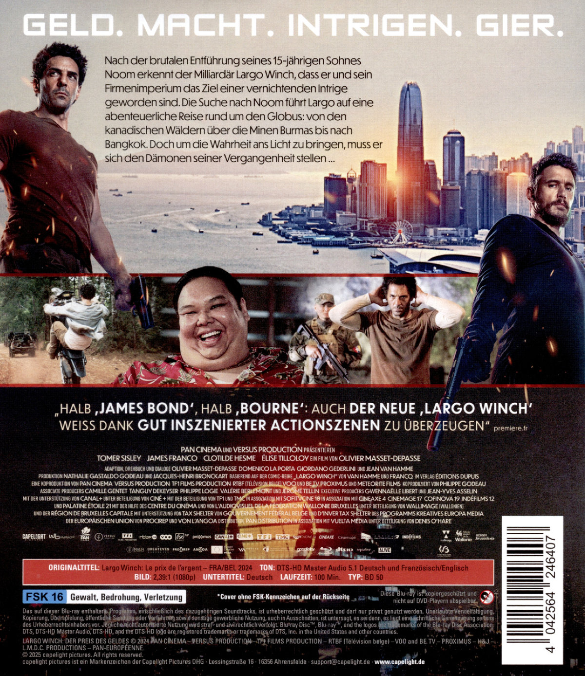 Largo Winch: Der Preis des Geldes  (Blu-ray Disc)