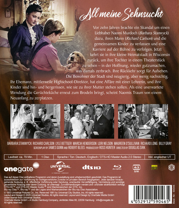 All meine Sehnsucht  (Blu-ray Disc) All meine Sehnsucht  (Blu-ray Disc)