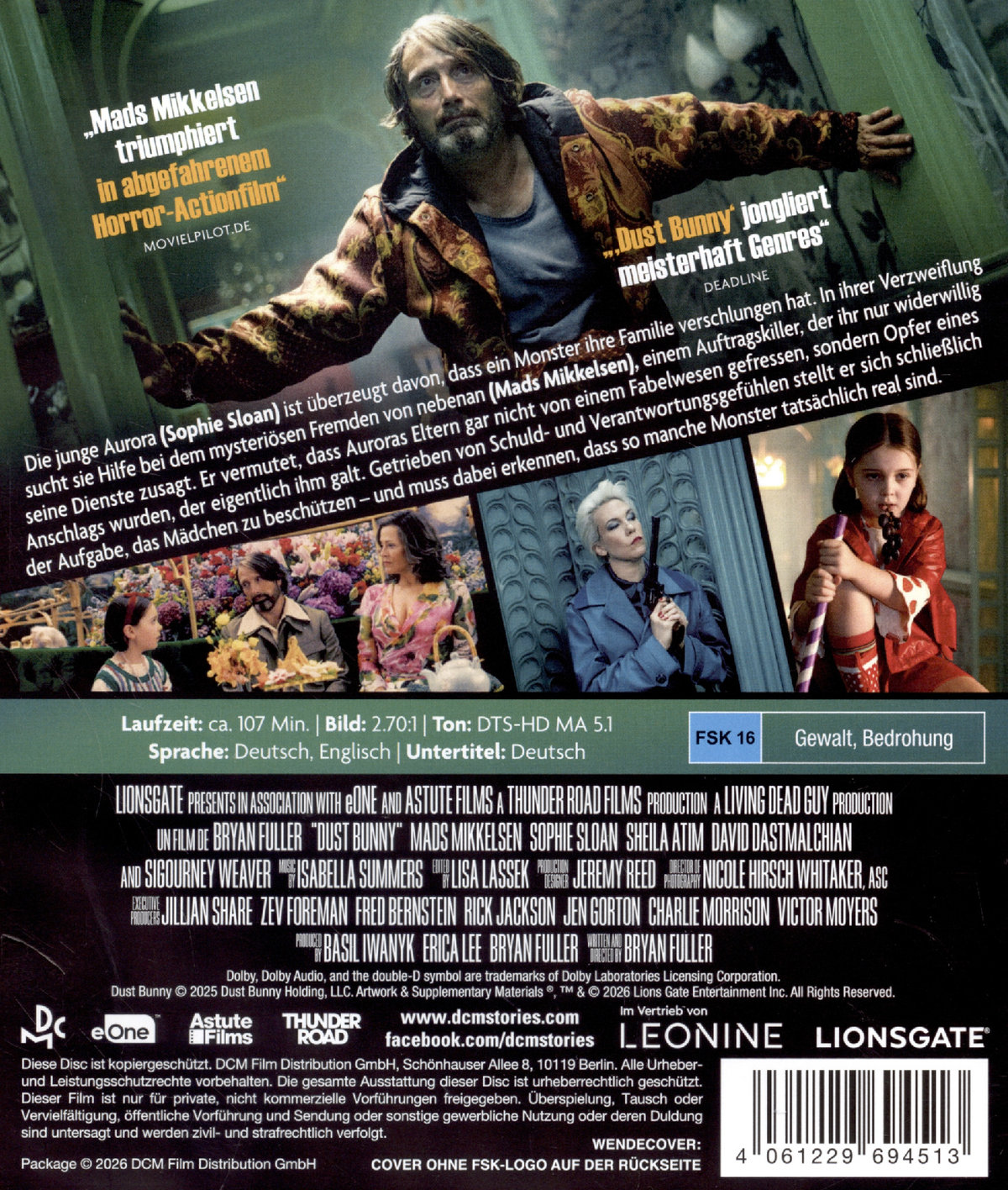 Dust Bunny  (Blu-ray Disc)