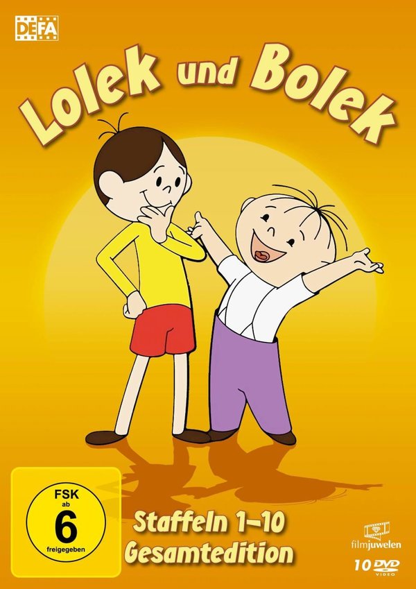 Lolek und Bolek - Staffeln 1-10 Gesamtedition (DEFA Filmjuwelen)  [10 DVDs]  (DVD)