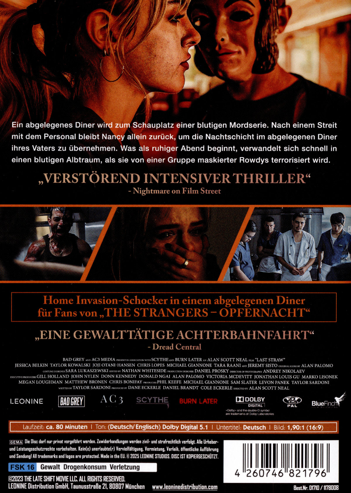 The Devil's Diner - Survive the Night  (DVD)