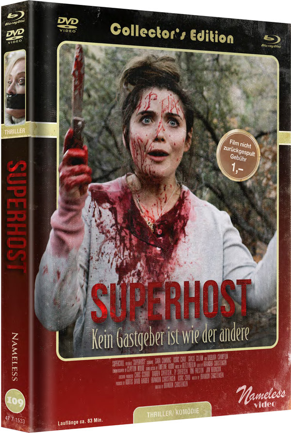 Superhost - Uncut Mediabook Edition (DVD+blu-ray) (B)