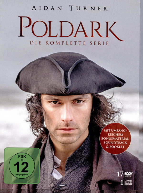 Poldark - Die komplette Serie  [17 DVDs+Soundtrack-CD]  (DVD)