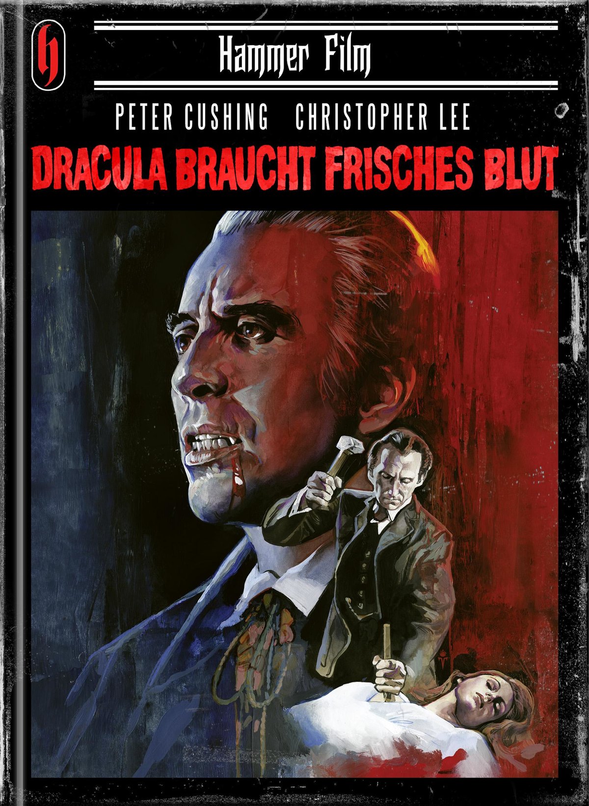 Dracula braucht frisches Blut - Uncut Mediabook Edition  (DVD+blu-ray) (B)