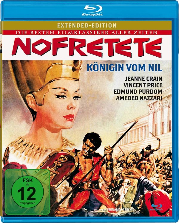 Nofretete - Königin vom Nil  (Extended Kinofassung, in HD neu abgetastet)  (Blu-ray Disc)