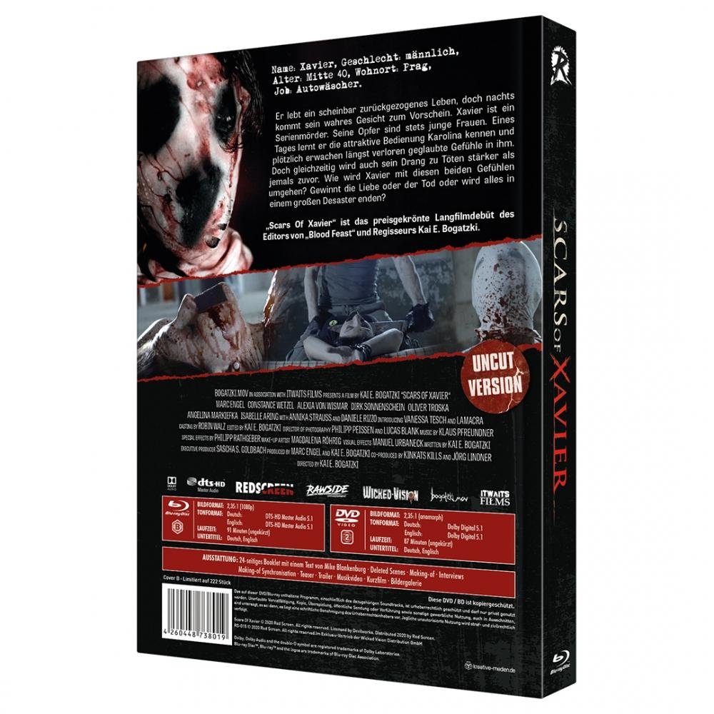 Scars of Xavier - Uncut Mediabook Edition (DVD+blu-ray) (A)