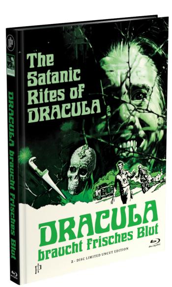 Dracula braucht frisches Blut - Uncut Mediabook Edition (DVD+blu-ray) (G)