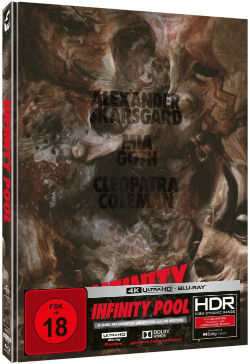 Infinity Pool - Uncut Mediabook Edition (4K Ultra HD+blu-ray) (A)