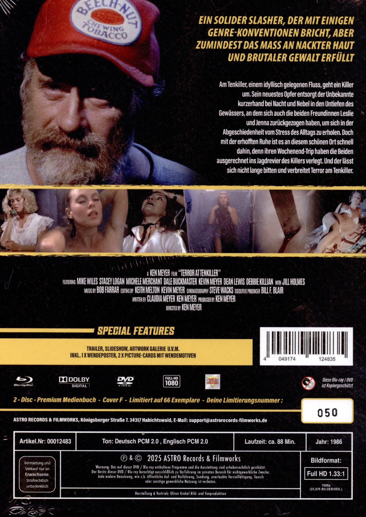 Terror at Tenkiller - Uncut Mediabook Edition  (blu-ray) (F)