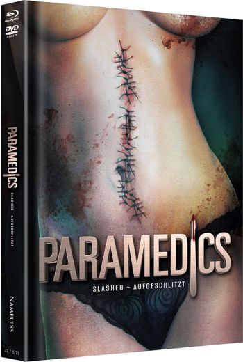 Paramedics - Slashed - Aufgeschlitzt - Uncut Mediabook Edition (DVD+blu-ray) (Cover Grün)
