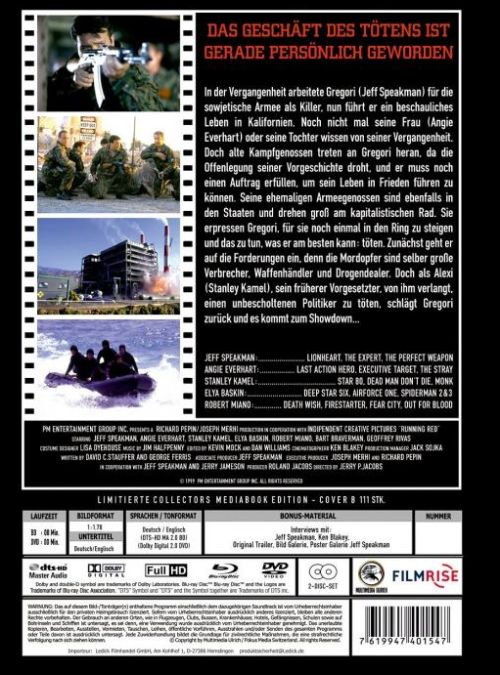 Runnning Red - Uncut Mediabook Edition  (DVD+blu-ray) (B)