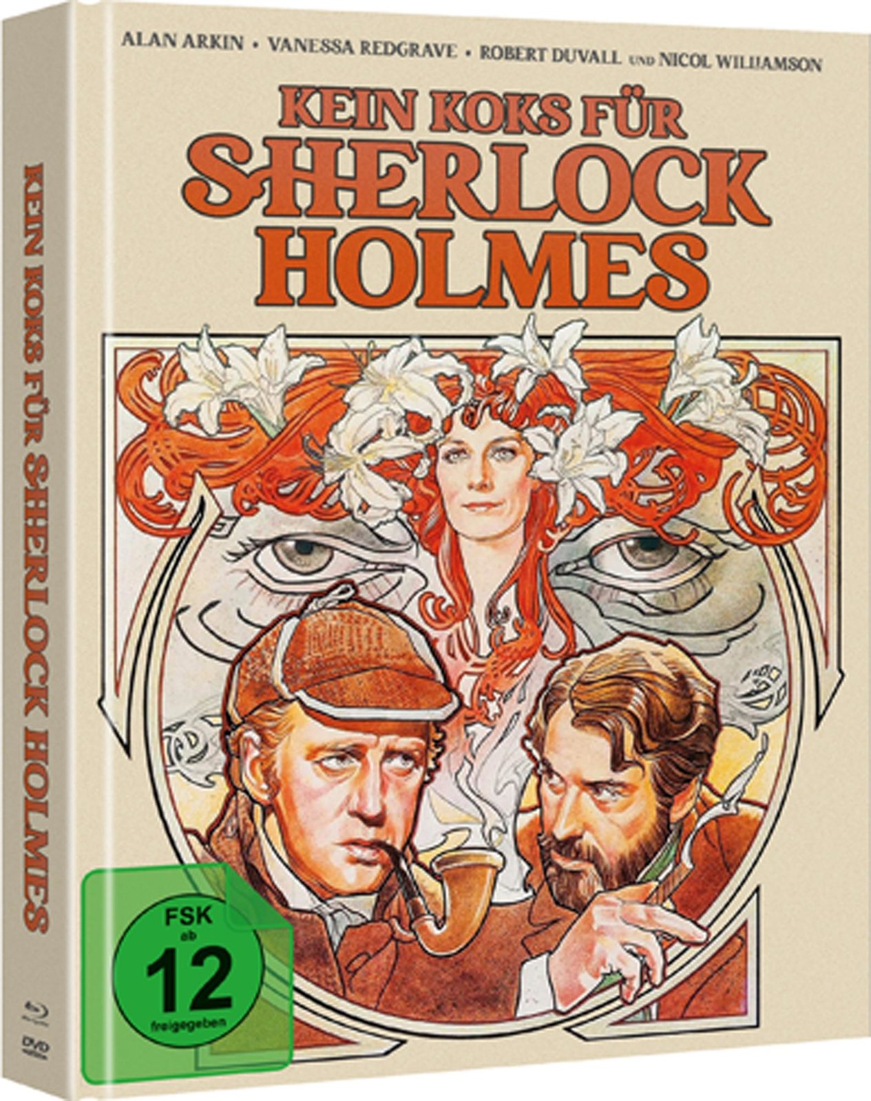 Kein Koks für Sherlock Holmes - Uncut Mediabook Edition  (DVD+blu-ray)