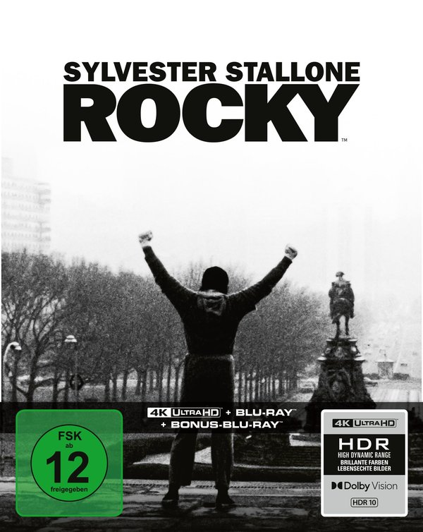 Rocky - Uncut Steelbook Edition  (4K Ultra HD+blu-ray)