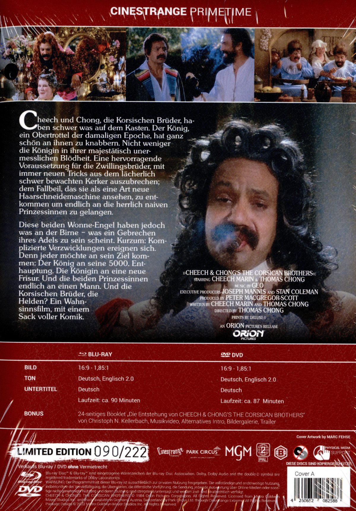 Cheech & Chong - Weit und breit kein Rauch in Sicht - Uncut Mediabook Edition (DVD+blu-ray) (A)