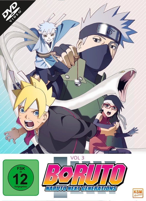 Boruto: Naruto Next Generations - Volume 3 (Episode 33-50)  [3 DVDs]  (DVD)
