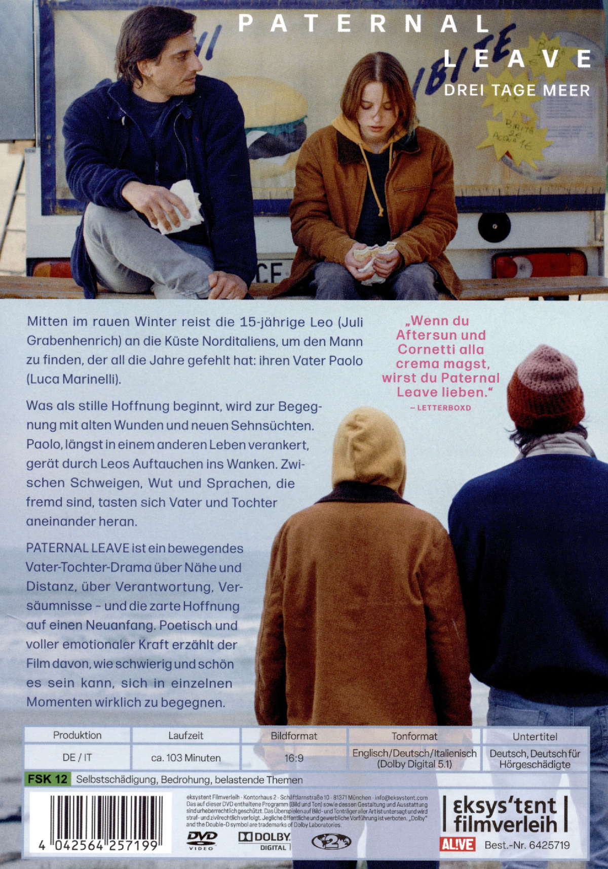 Paternal Leave - Drei Tage am Meer  (DVD)