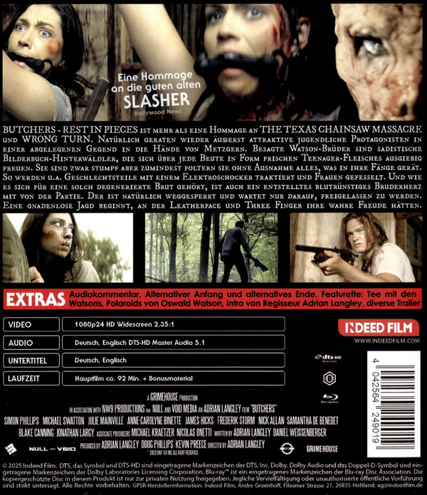 Butchers - Rest in Pieces  (Blu-ray Disc)