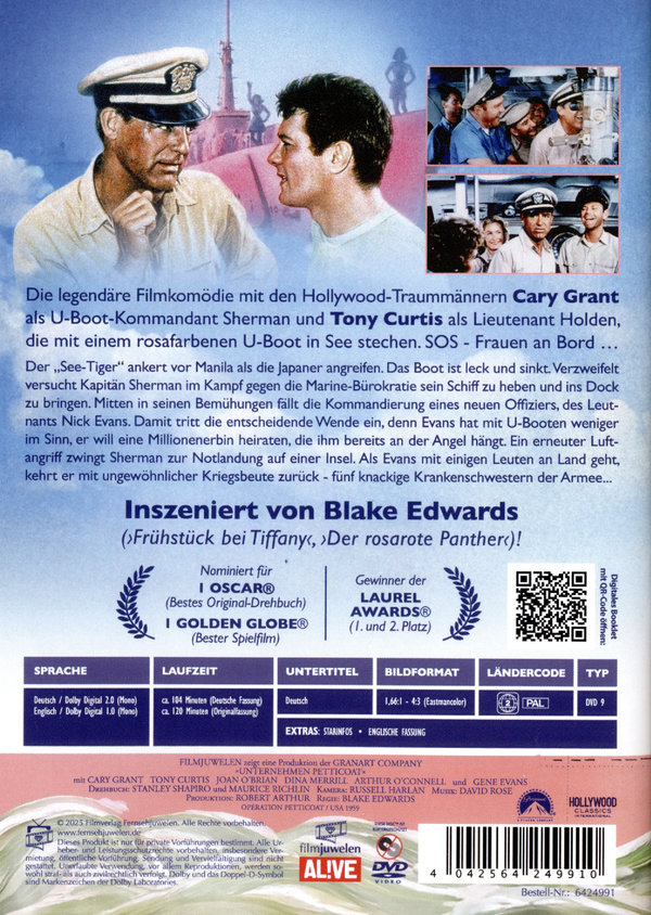 Unternehmen Petticoat (Neuauflage)  (DVD)