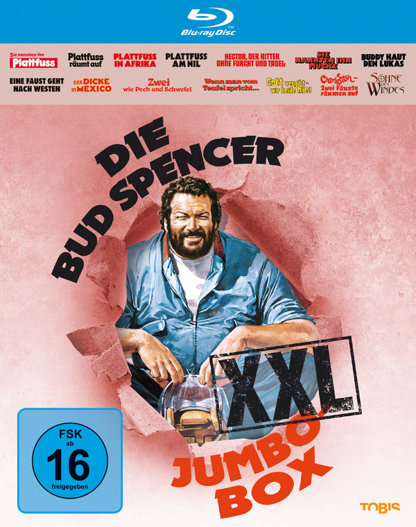 Bud Spencer Jumbo Box XXL, Die (blu-ray)