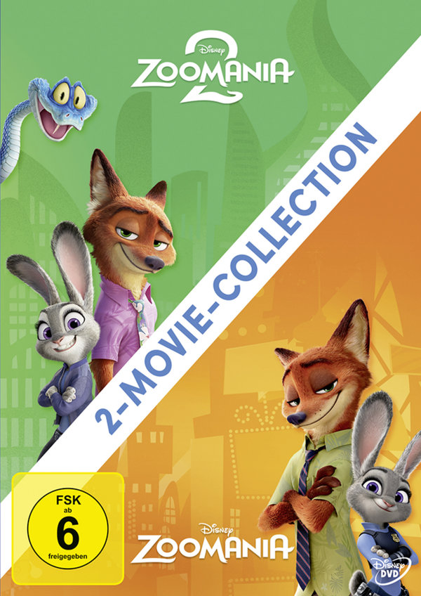 Zoomania - 2-Movie Collection  [2 DVDs]  (DVD)