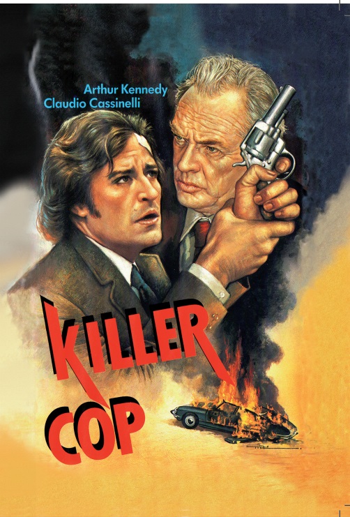 Killer Cop - Uncut Hartbox Edition - Cover VHS (blu-ray)