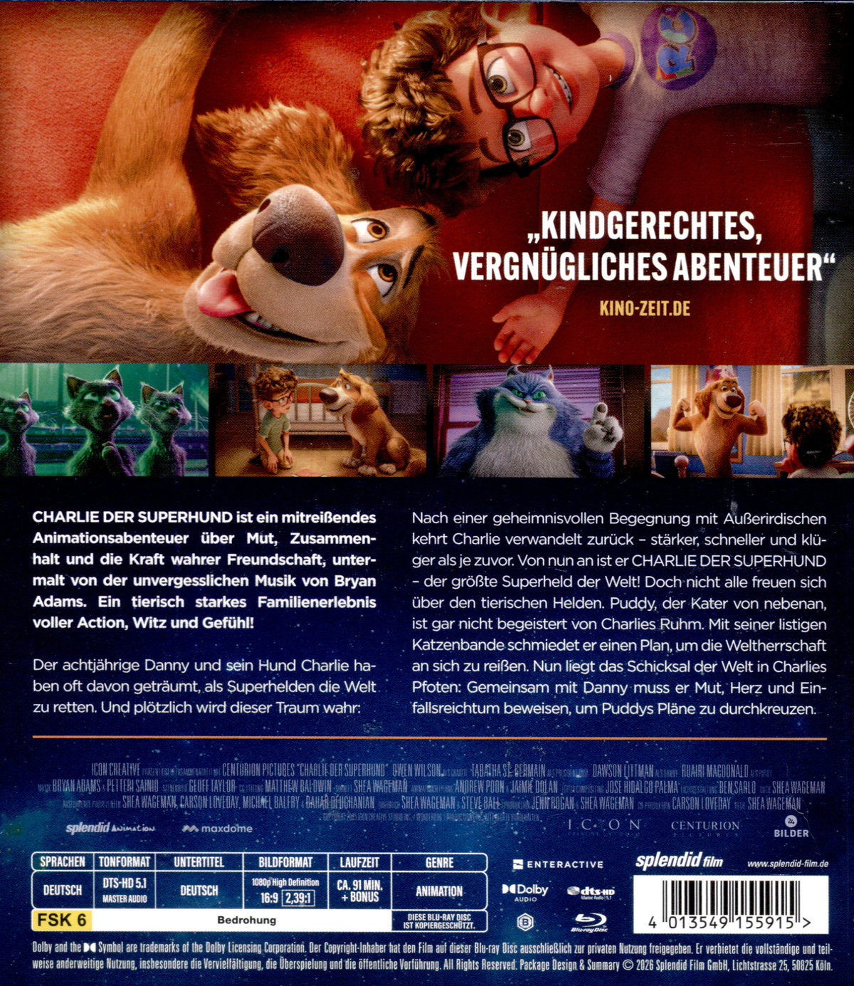 Charlie der Superhund  (Blu-ray Disc)